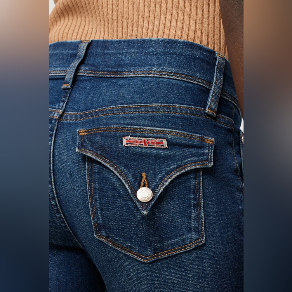 Hudson Beth Midrise Baby Bootcut Jeans
